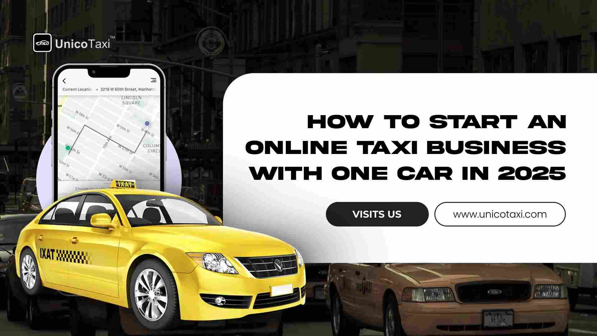 start-one-car-online-taxi-business-2025
